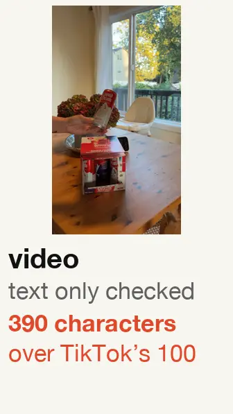 Liquid Death ad started 2026-09-16, video: text checked; text 390 characters