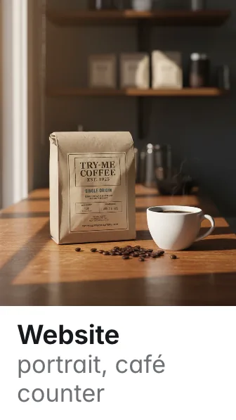 Website, portrait, café counter: 12 lines of small print changed