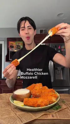 SAVE THIS! 🔥 Lighter & Higher-Protein Buffalo Chicken… · posted Oct 9 · 3.5 saves per 100 plays